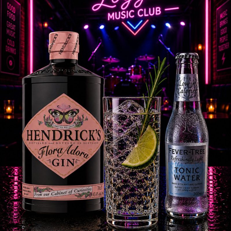Hendrick's Flora Adora & Fever Three